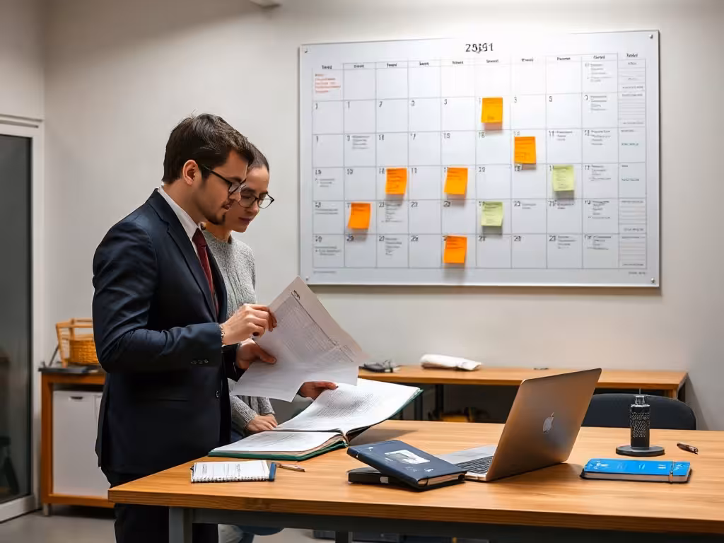 Deux professionnels examinent les critères pour six mois de Claude Max gratuits.