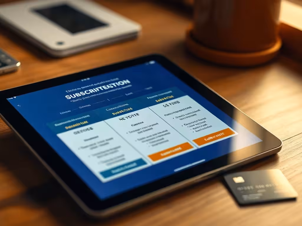 Tableau tarifaire LearnyBox montrant trois plans d'abonnement avec prix et fonctionnalités disponibles