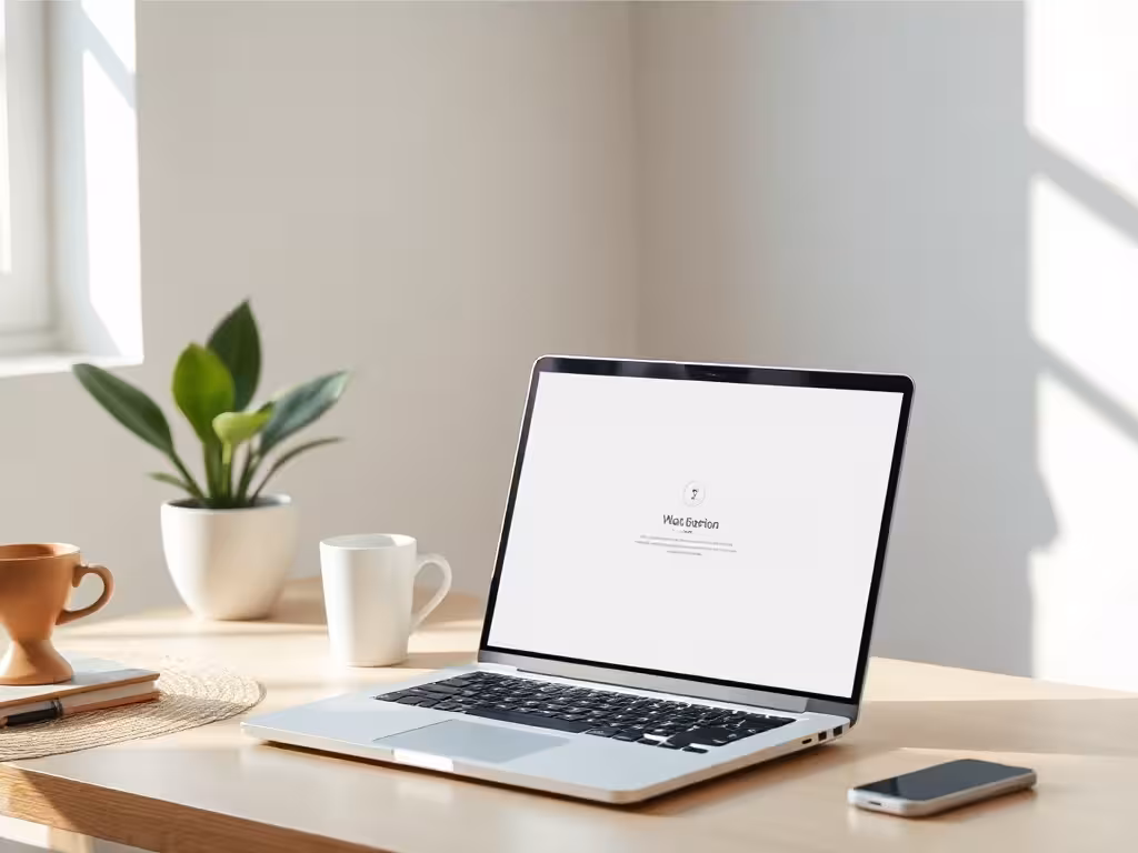 Interface simple et épurée pour démarrer facilement la vente de formations en ligne