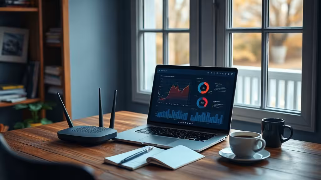 Avis o2switch : poste de travail et tableau de performances d’un hébergement web.
