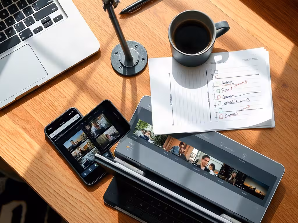 Workflow OpusClip et CapCut pour transformer une vidéo longue en clips