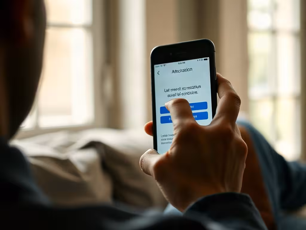 Activation d'un code de parrainage bancaire via application mobile.