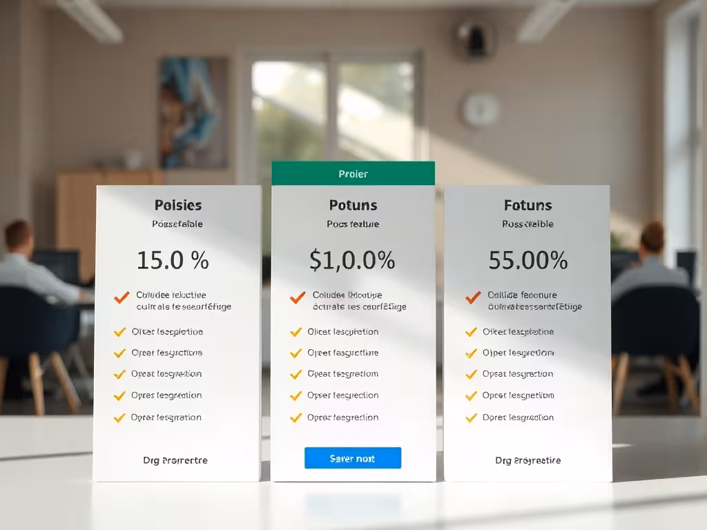 Cartes tarifaires présentant les formules d'abonnement PipiAds avec features incluses par tier