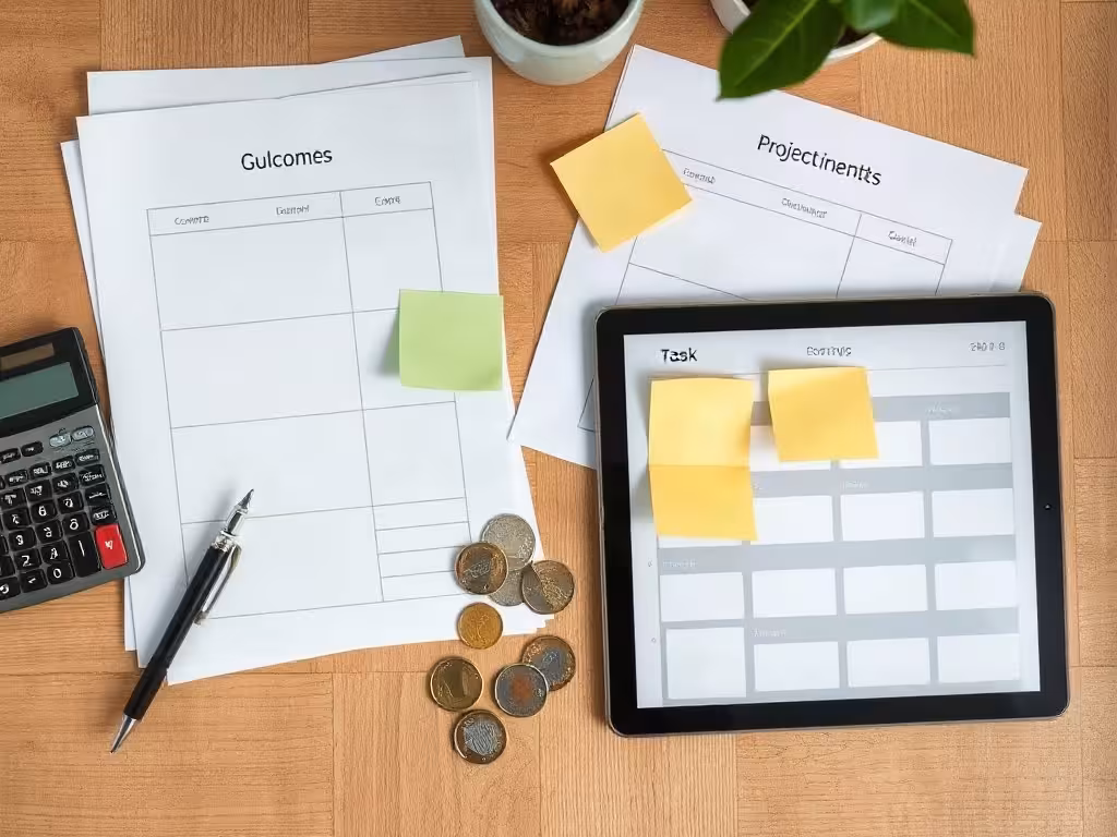 Budget tunnel de vente incluant freelance, outils et coûts cachés
