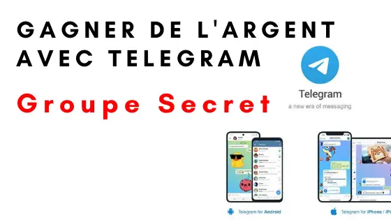 Messagerie Telegram : gagner de l'argent