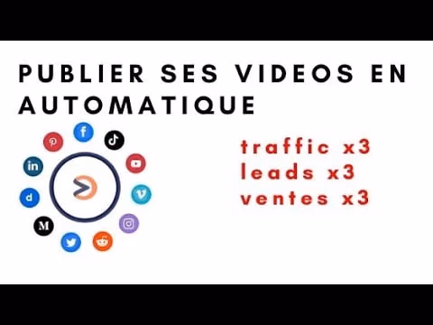 Automatiser ses publications Vidéos sur 11 réseaux