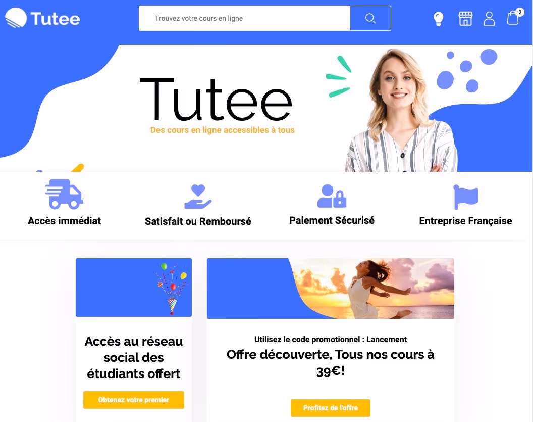 Avis tutee.fr plateforme formation en ligne