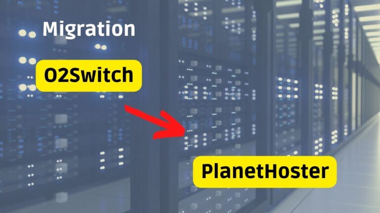 migration o2switch planethoster
