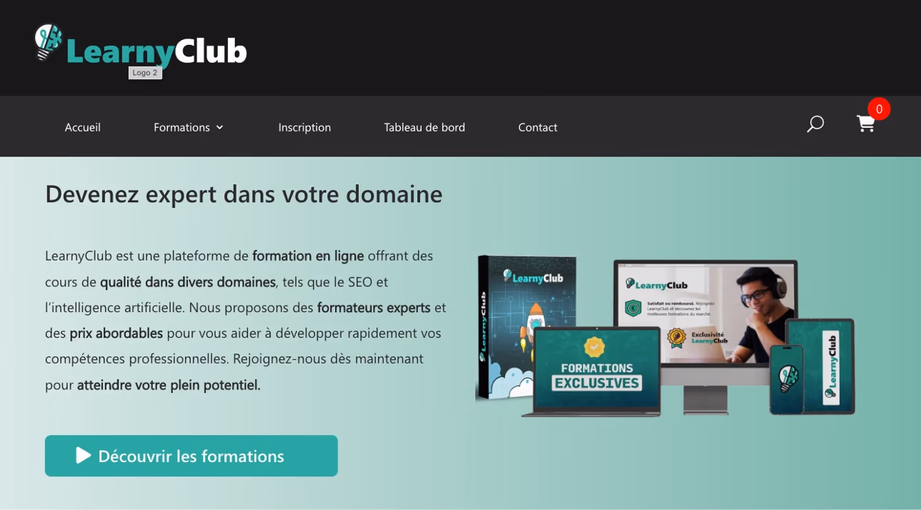 Avis formations Learnyclub
