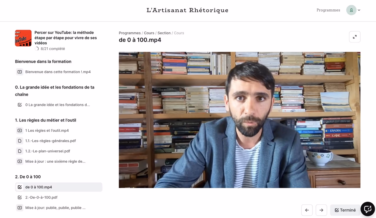 Avis Formation Percer sur Youtube Victor Ferry : une Controverse Enrichissante