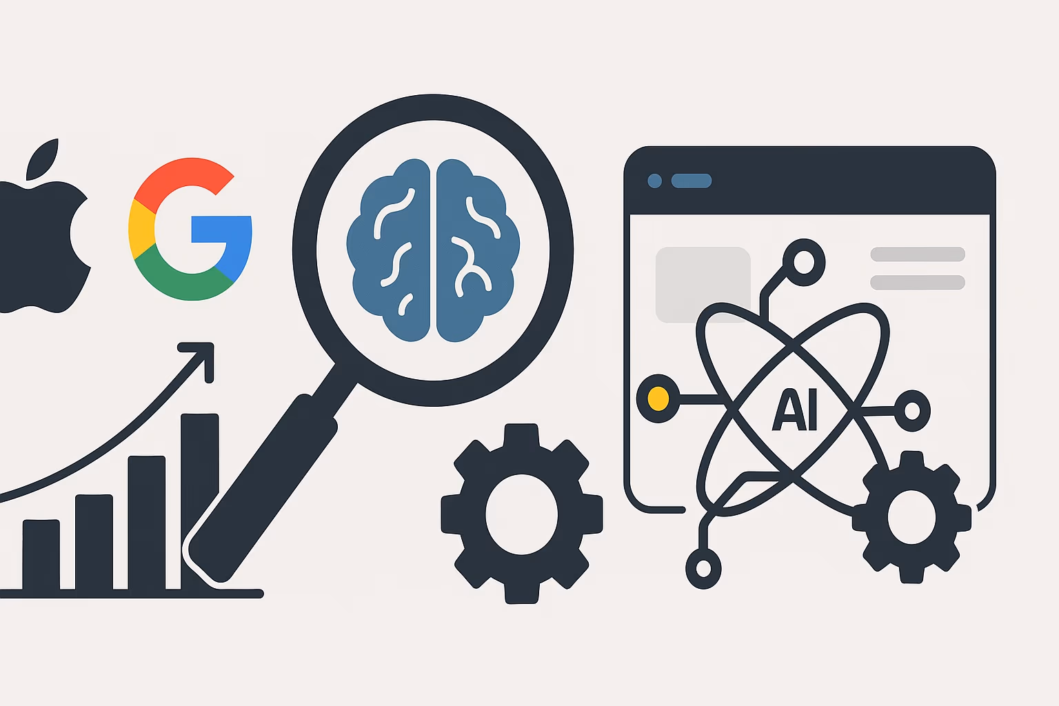 Recherche IA : Apple défie Google, les éditeurs en péril ?