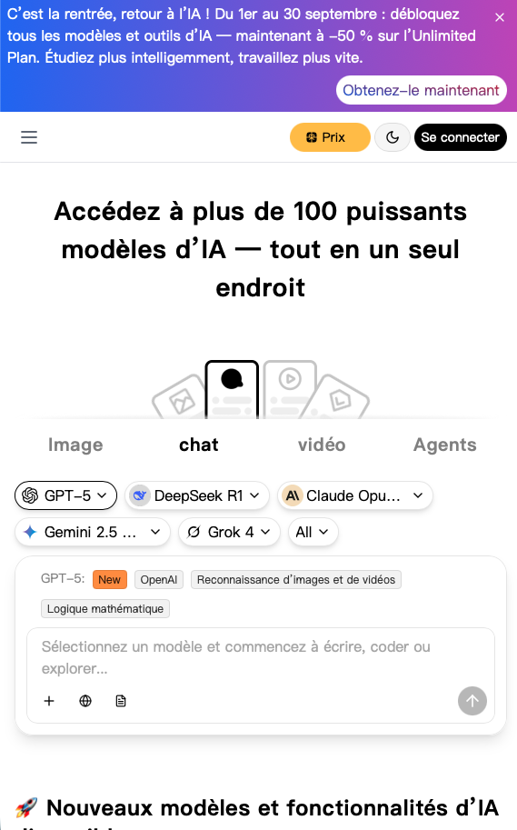 GlobalGPT : Votre portail unique vers l'univers de l'IA 1